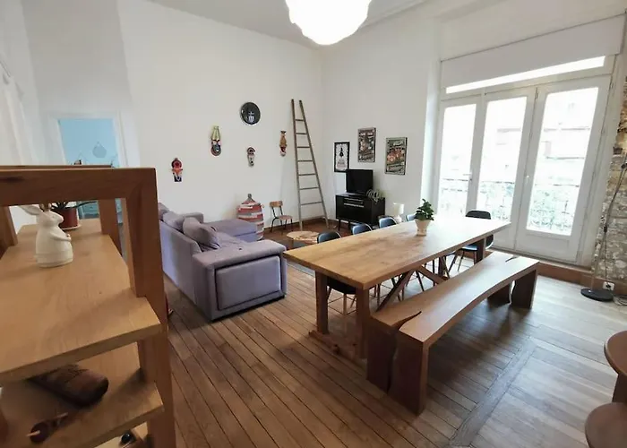 82 M2 Proche Centre Apartamento Boulogne-sur-Mer